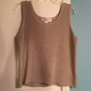 Jones New York Sport Petite Shell, light tan